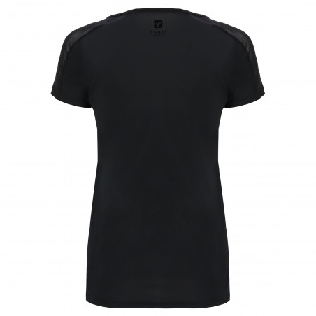 Freddy Performance Fabric T-Shirt - Mesh Inserts - N - Black