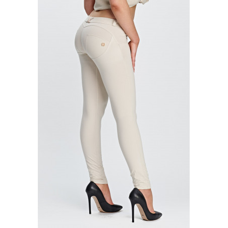 WR.UP LOW WAIST SKINNY - Z64 - LIGHT BEIGE