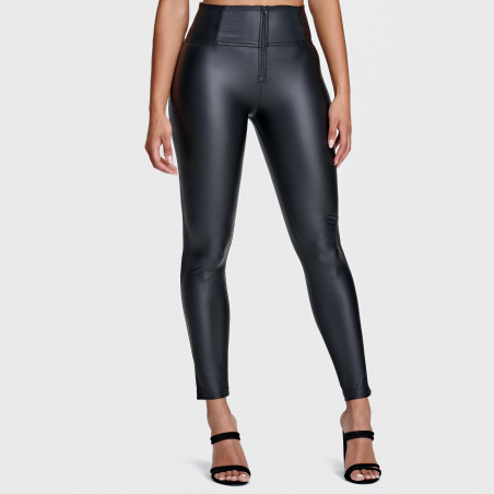 WR.UP® Ecoleather - High Waist Skinny - N - Black