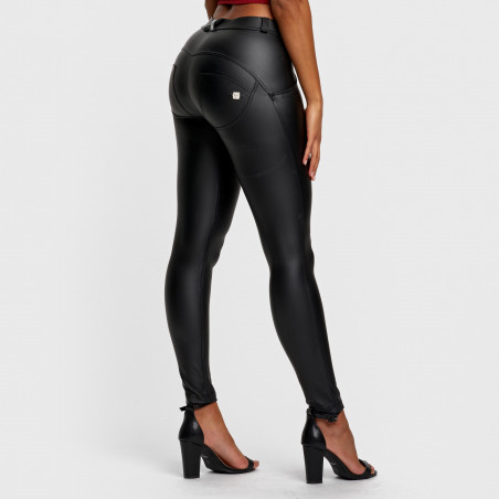 WR.UP® Ecoleather - Regular Waist Skinny - N - Black