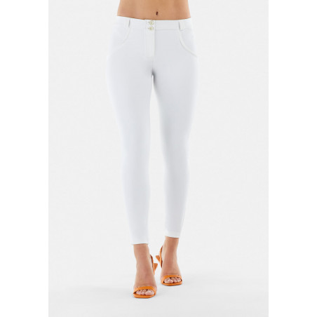 WR.UP® Eco Vegan Leather - Regular Waist Super Skinny - W0 - White