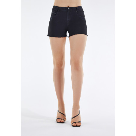 Freddy Fit Jeans - Regular Waist Shorts - N0 - Black