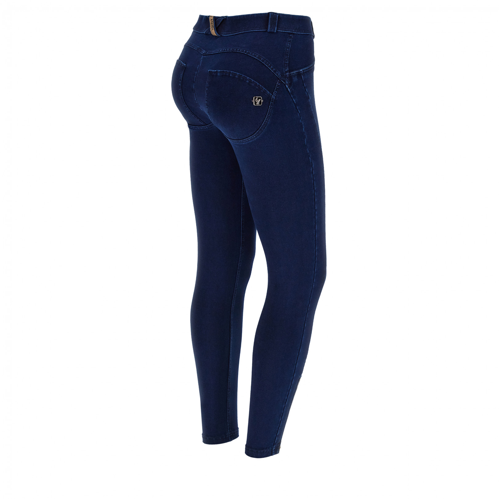 Freddy WR.UP® Push-Up Jeans - 7/8 Regular High Waist Super Skinny - J0B -  Dark Denim - Blue Seam