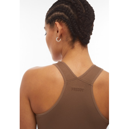 Freddy Seamless Sport Top - M105 - Brown